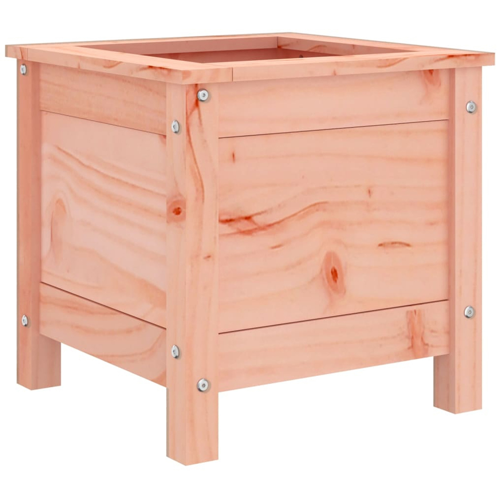 vidaXL Brown Solid Douglas Wood Garden Planter 39 x 40 x 40cm Image 1