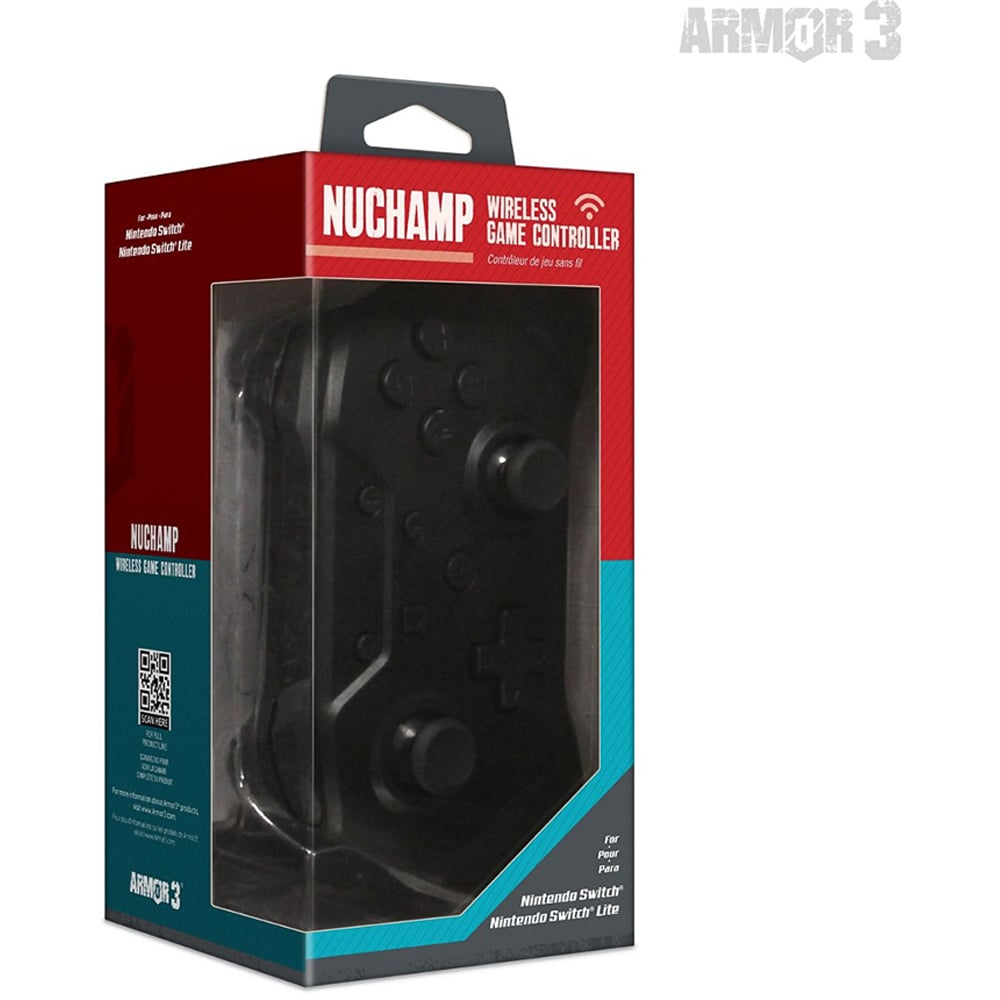 Hyperkin NuChamp Black Nintendo Switch Wireless Game Controller Image 2