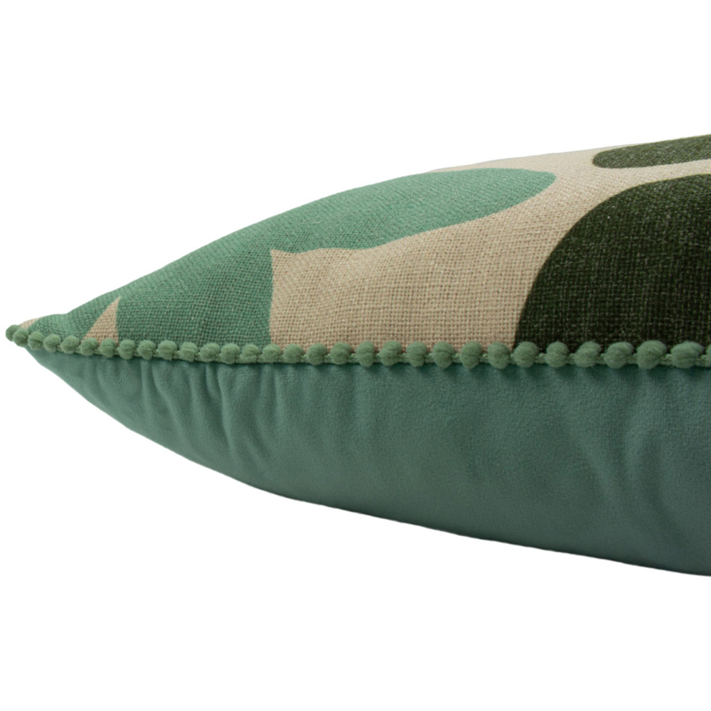 furn. Blume Natural Scandi Floral Cushion Image 4