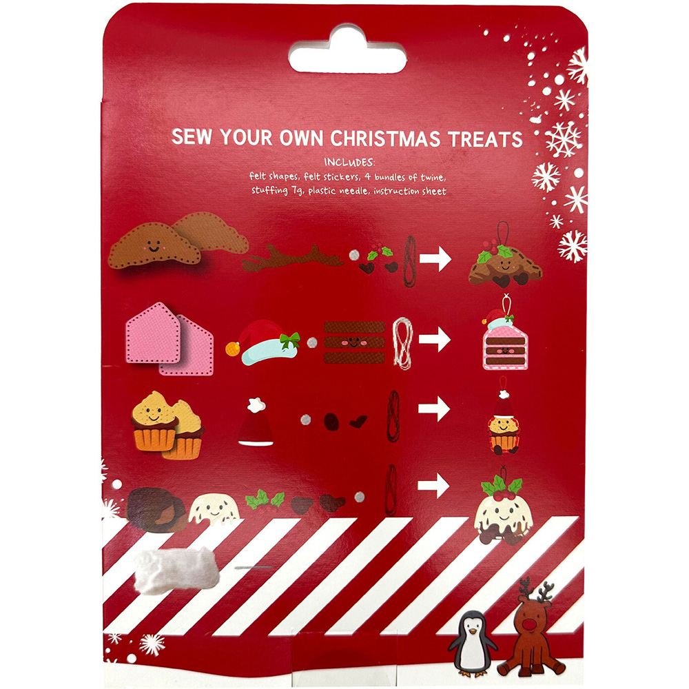 Sew Your Own Christmas Treats Craft Kit Image 2