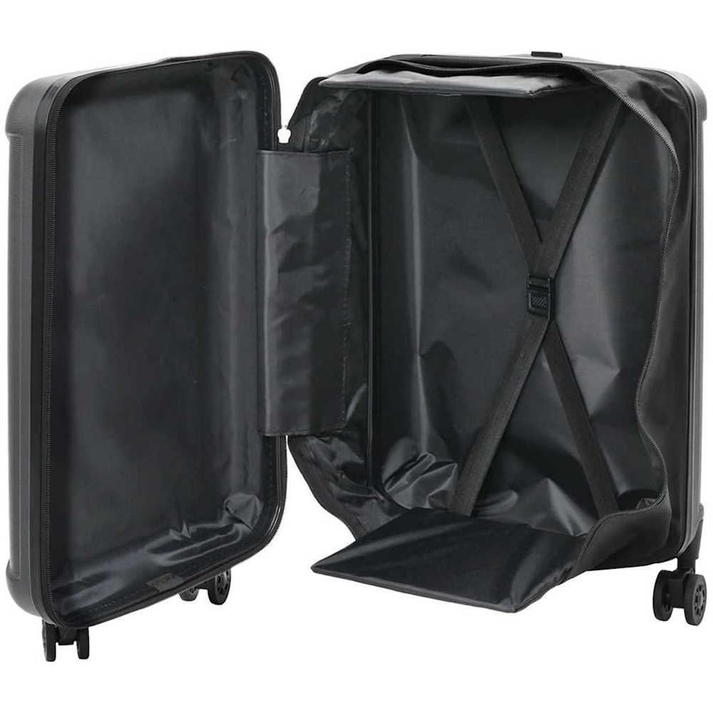 vidaXL 20 inch Grey Rectangular Travel Bag Image 2