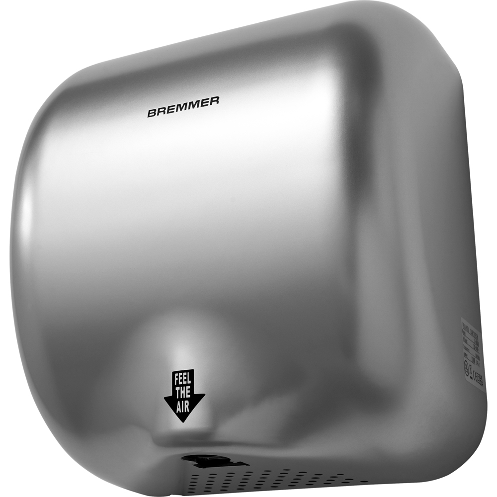 Bremmer Generic Turbo Silver Hand Dryer Image 3