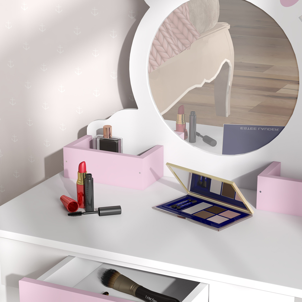 Tommy Toys White Mirror Kids Dressing Table Image 4