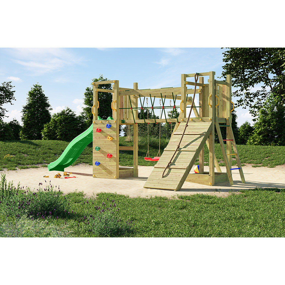 Shire Kids Maxi Fun Tower with Double Swing Image 5
