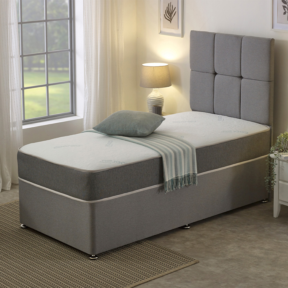 Starlight Beds European Single Hybrid Cooling Memory Foam and Spring Mattress Image 2