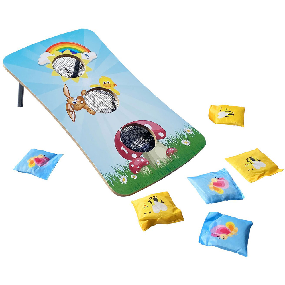 3 Holes Bean Bag Toss Game Image 1