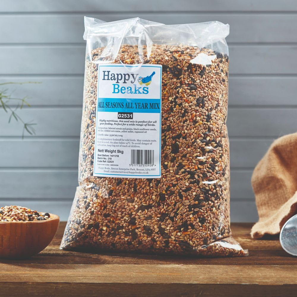 Happy Beaks Feed Bundle with Bird Feeder 3 Pack Image 3