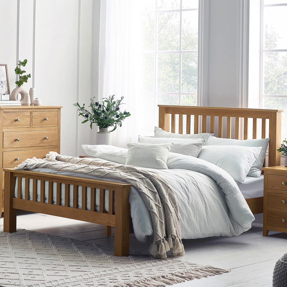 Julian Bowen Mallory King High Footend Bed Image 1