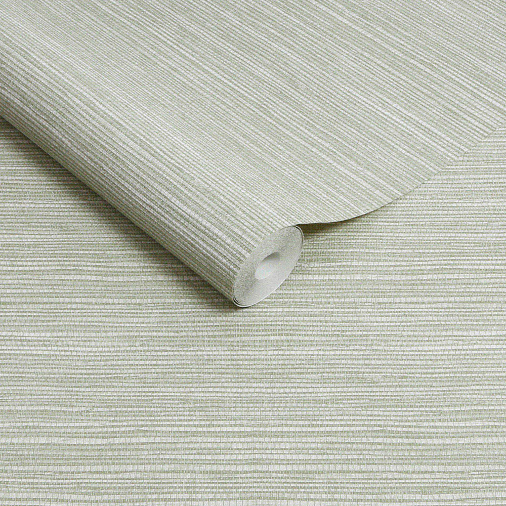 Superfresco Easy Emperor Grasscloth Sage Green Wallpaper Image 2