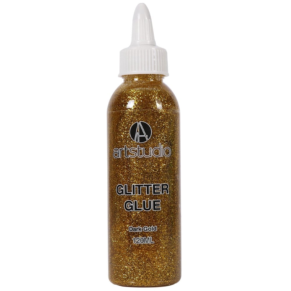 Art Studio Glitter Glue - Dark Gold Image