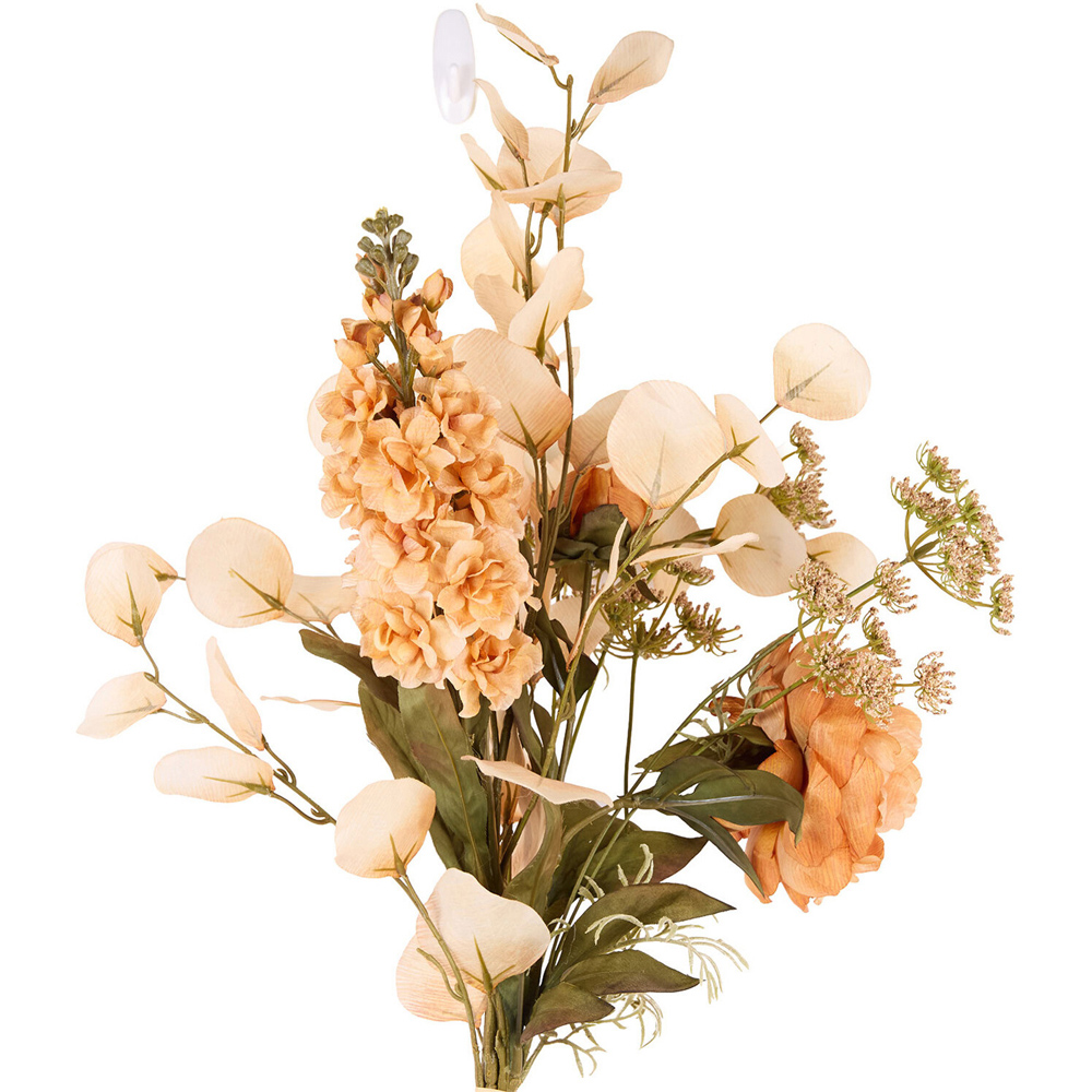 Delphinium and Peony Artificial Bouquet Amber Image 3