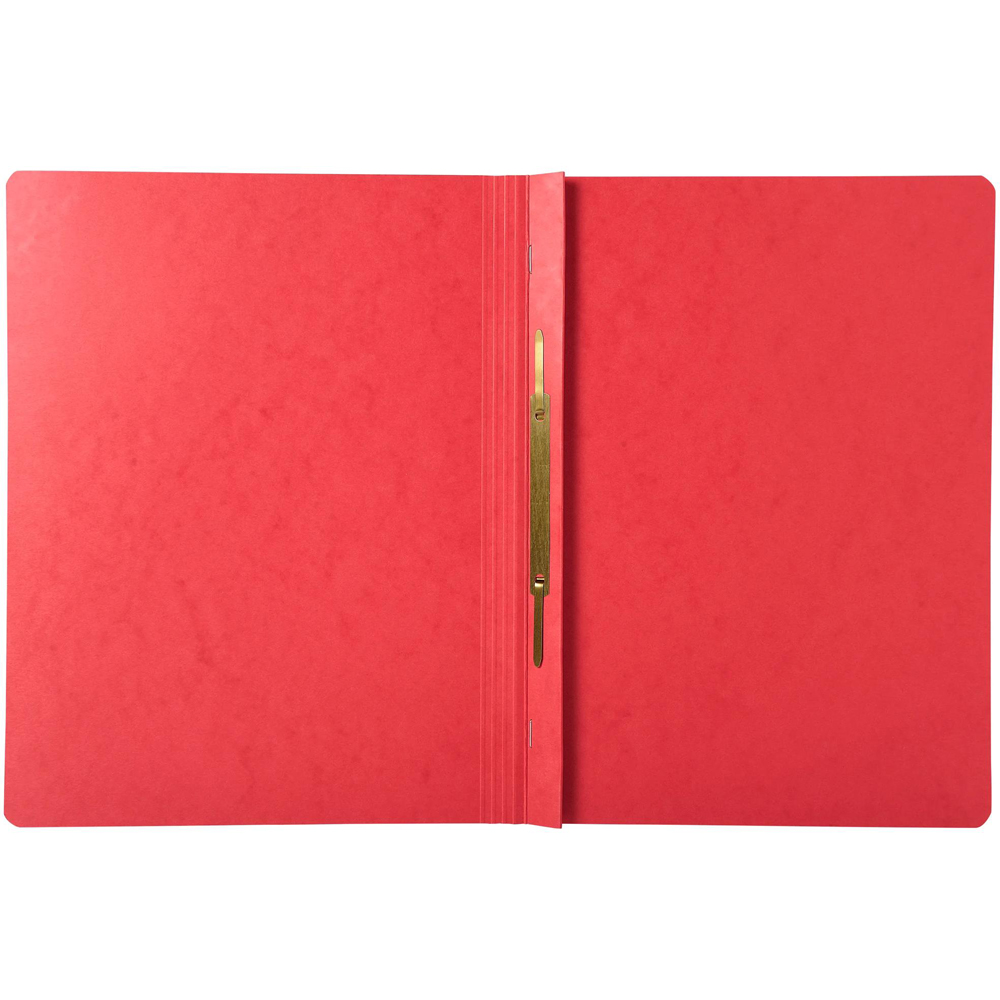 Exacompta Iderama A4 355gsm Red Flat Bar File 25 Pack Image 2