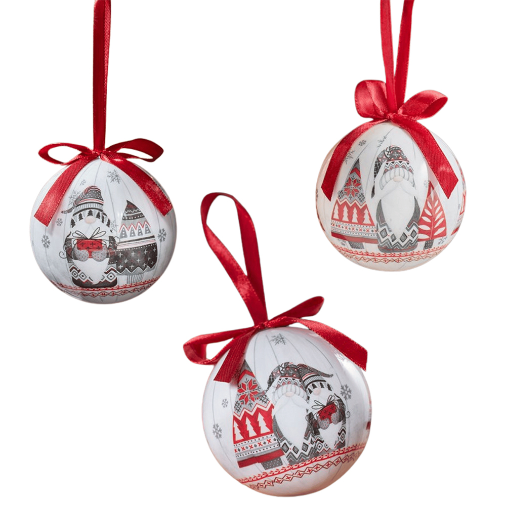 Samuel Alexander Traditional Vintage Gonk Bauble 14 Pack Image 1