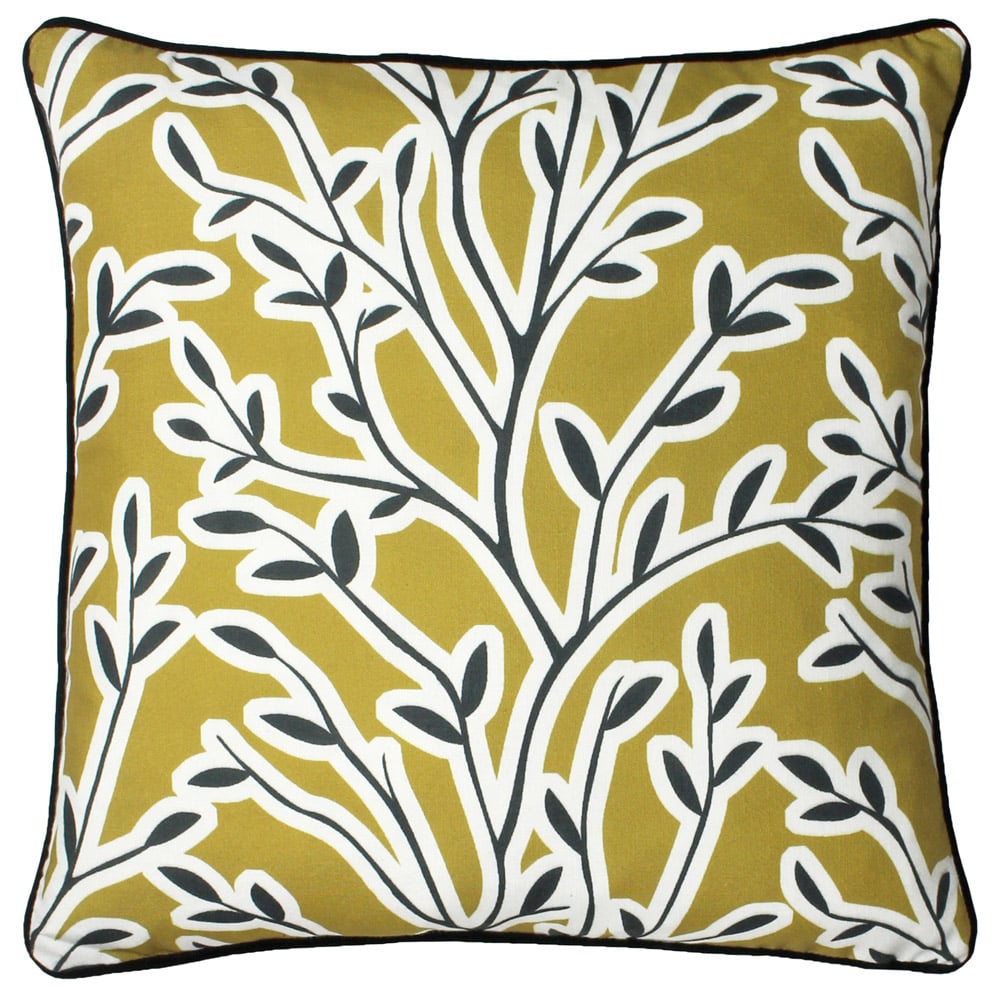 furn. Annika Honey Floral Cushion Image 1