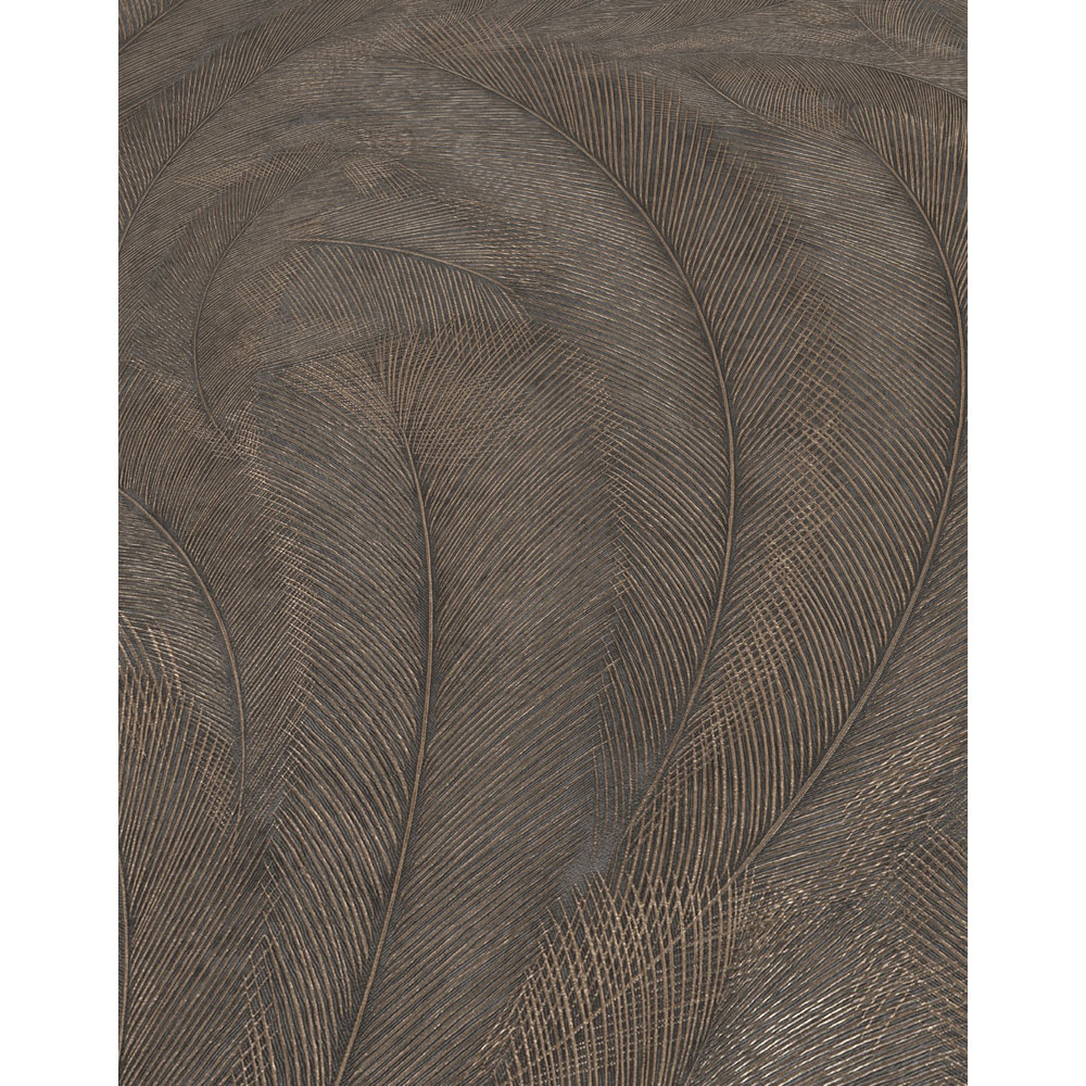 Erismann Elysium Plume Brown Wallpaper Image 5