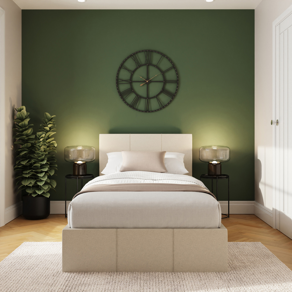 GFW Single Natural Side Lift Ottoman Bed Image 8