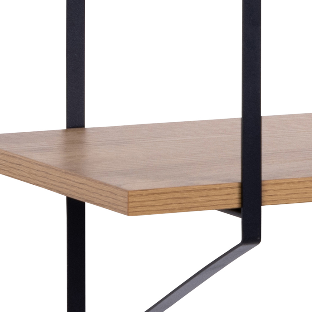 Florence Belfast 4 Tier Oak Floating Wall Shelf Image 4