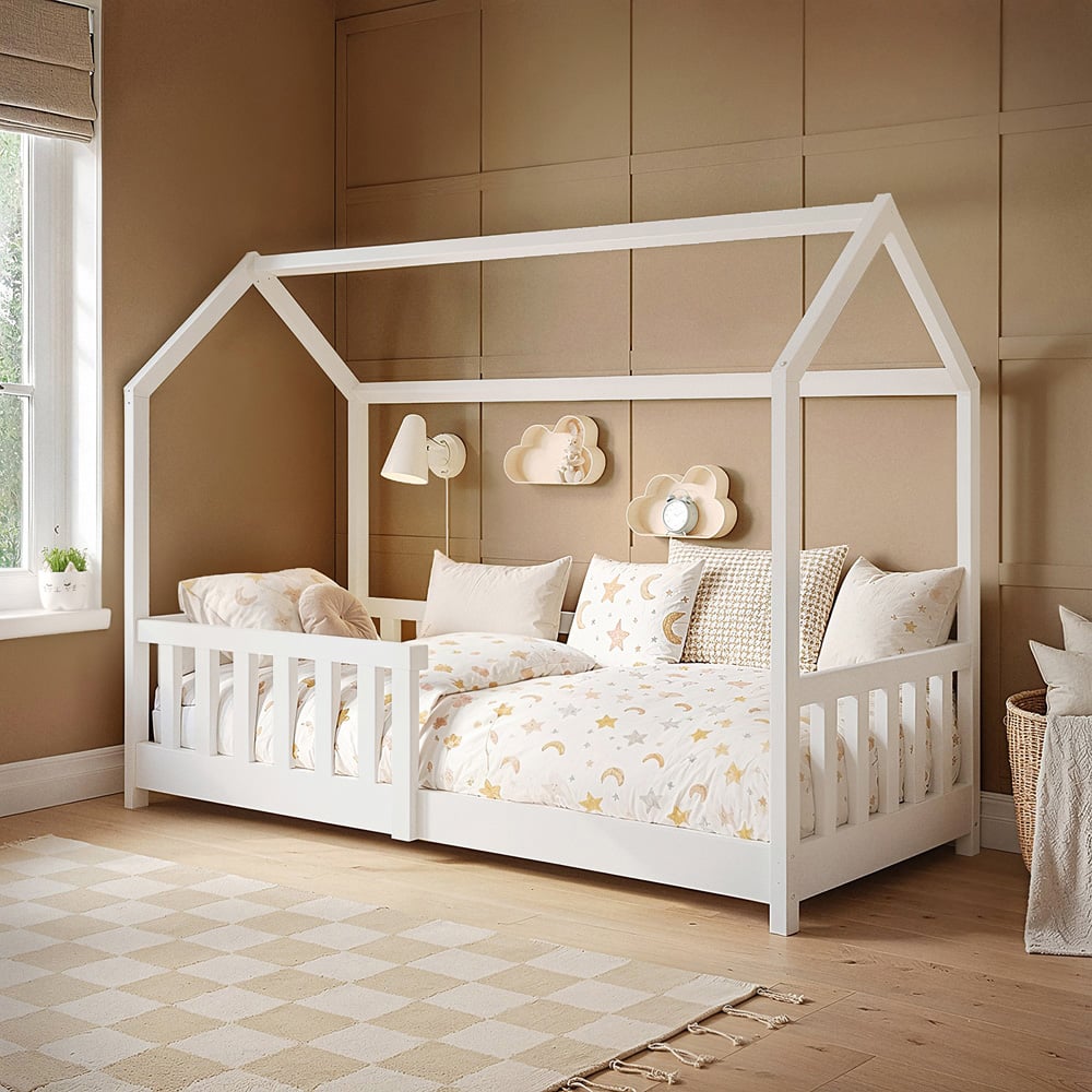 Flair Explorer Shorty White Playhouse Bed Image 4