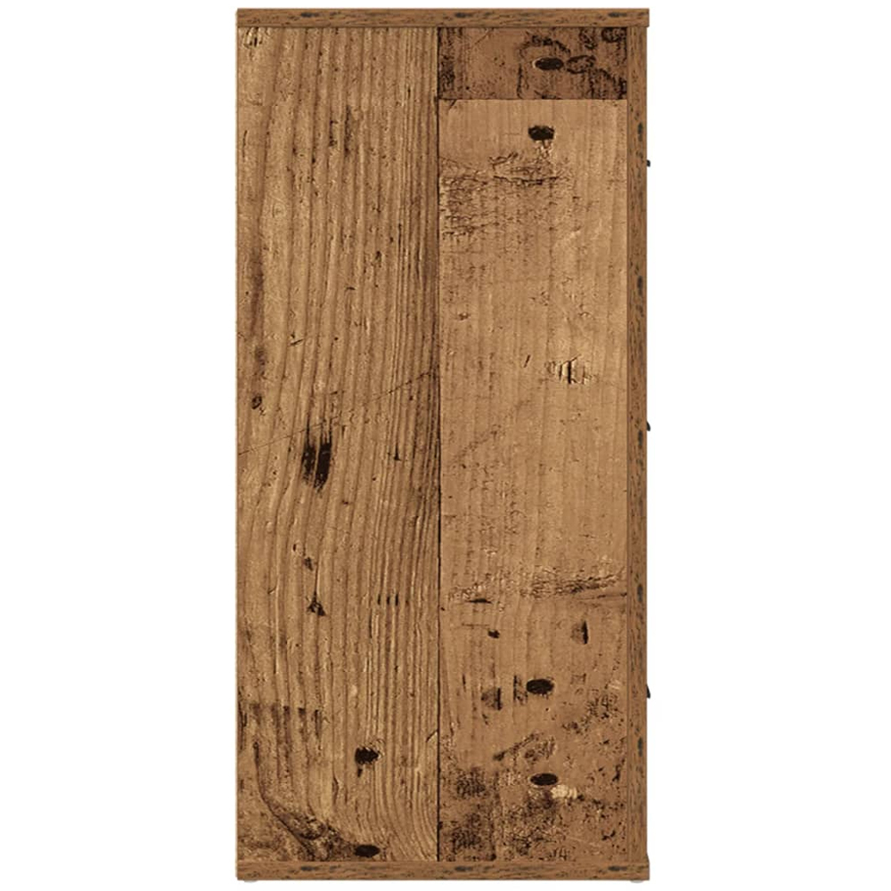 vidaXL 3 Drawer Old Wood Sideboard Image 6