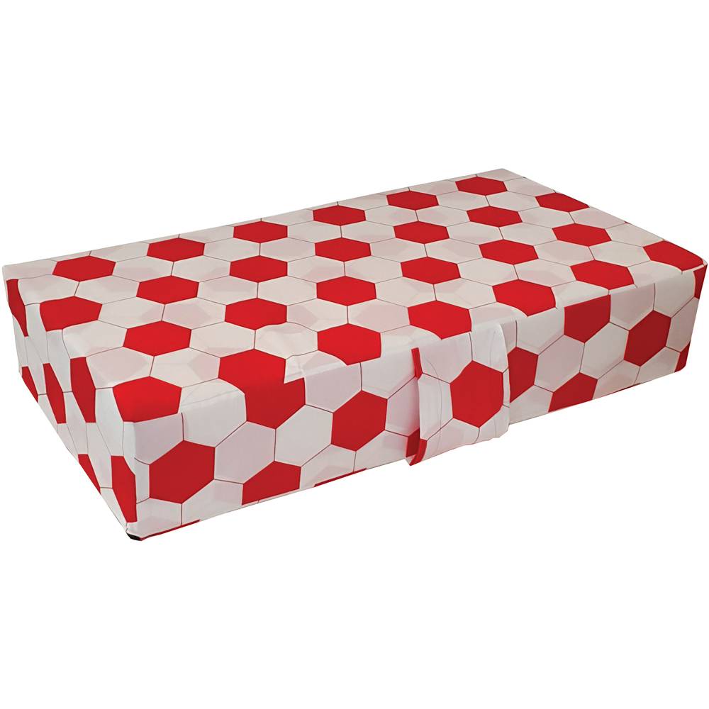 Visco Therapy Double Football Red Folding Futon Z Bed Mattress Image 3