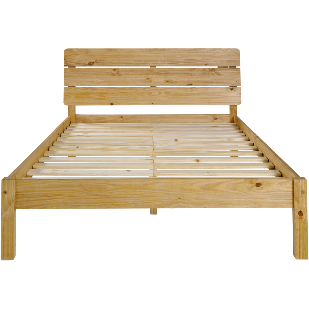 Seconique Ronan Waxed Pine Double Bed Image 4