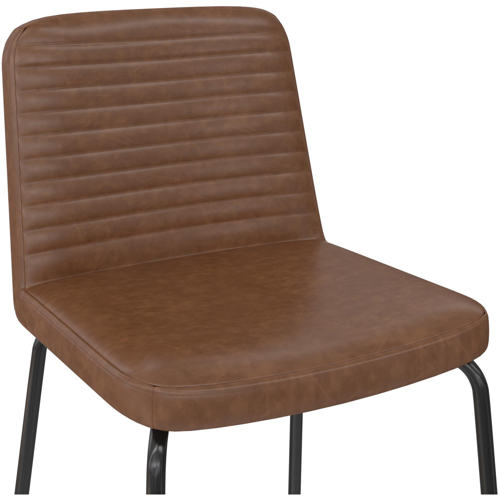 Dorel Corey Camel Faux Leather Counter Stool Image 7