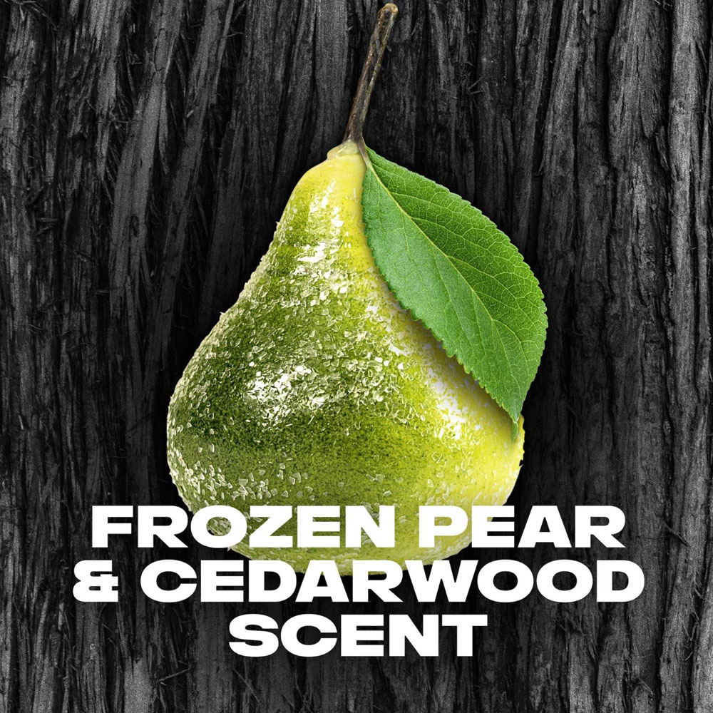 Lynx XL Black Frozen Pear and Cedarwood 48H Sweat Protection Deodorant Body Spray 200ml 3 Pack Image 4