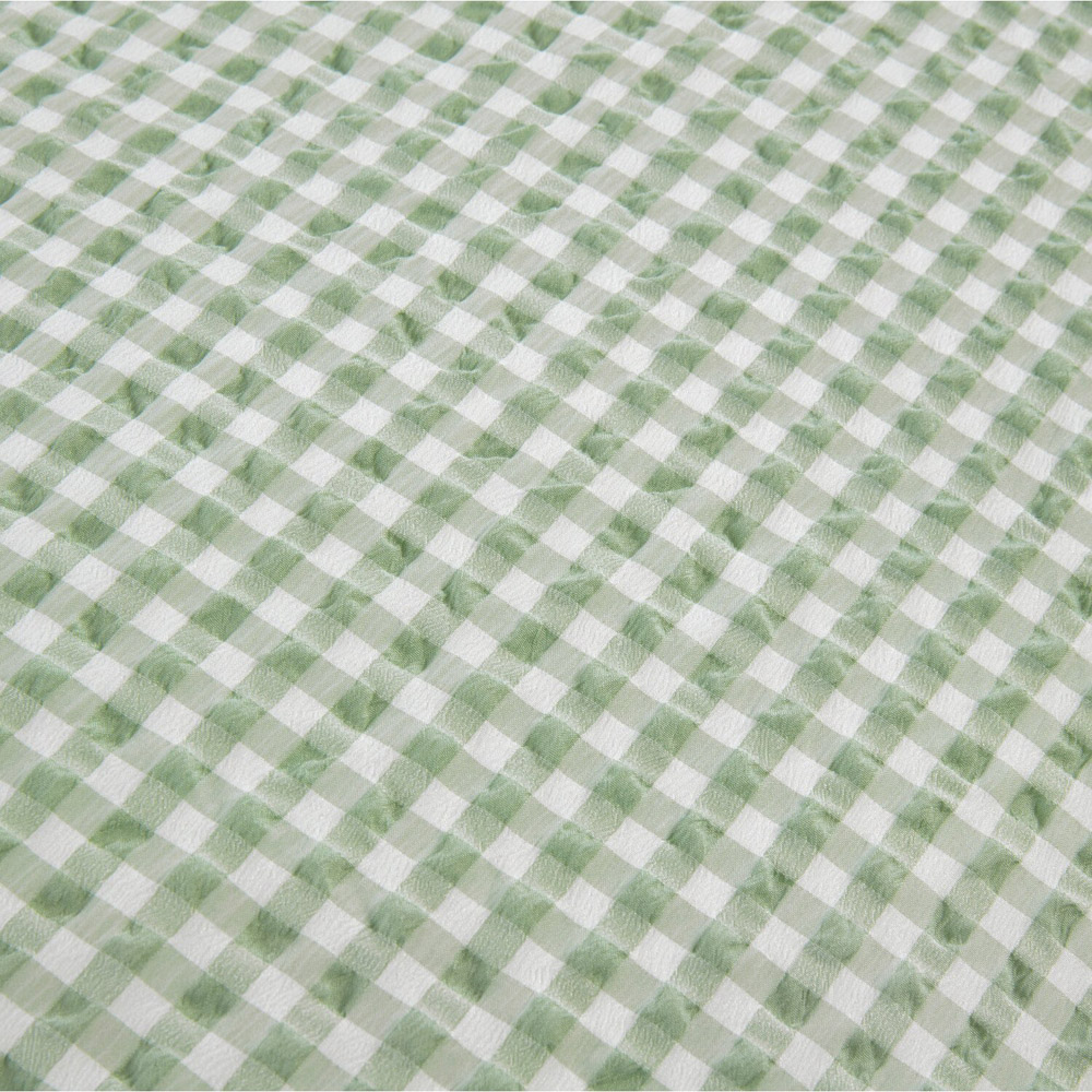 Josette Frill Duvet Set Green Double Image 5