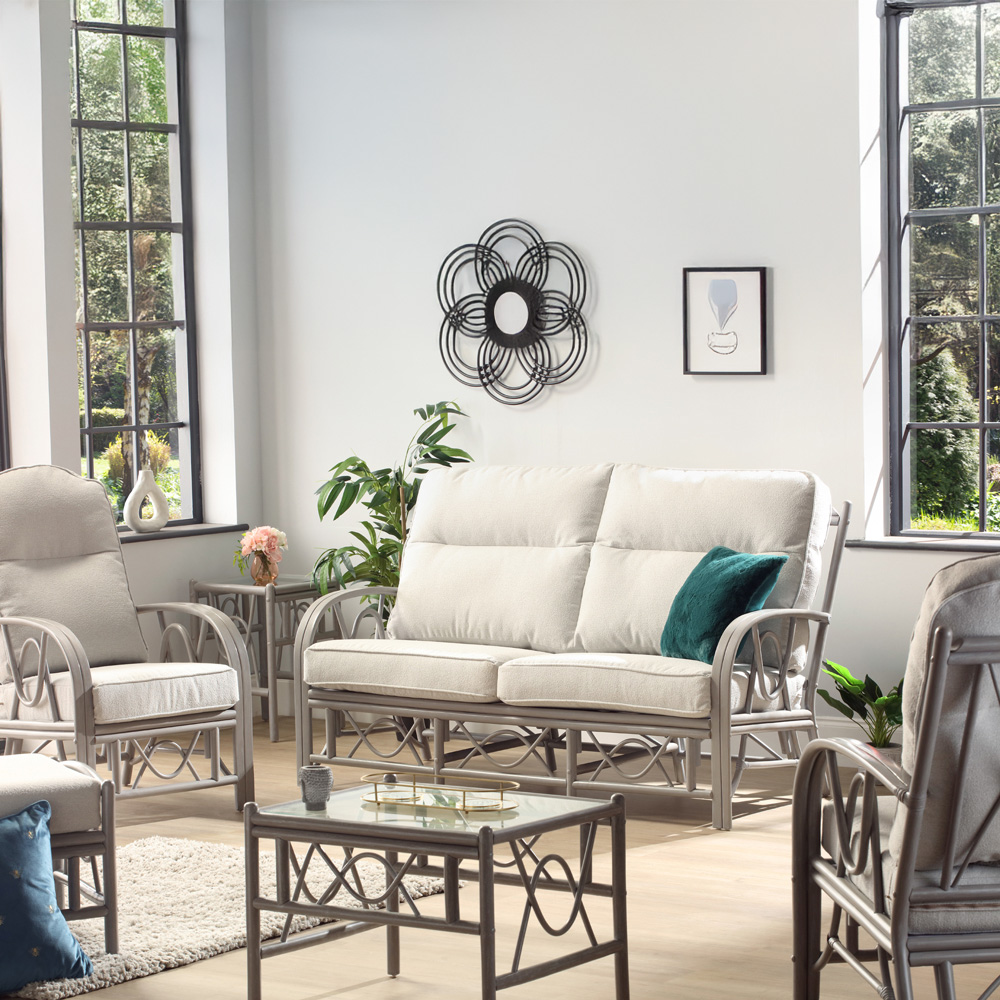 Desser Furniture Bali 5 Seater Grey Alba Dusk Sofa Set Image 1