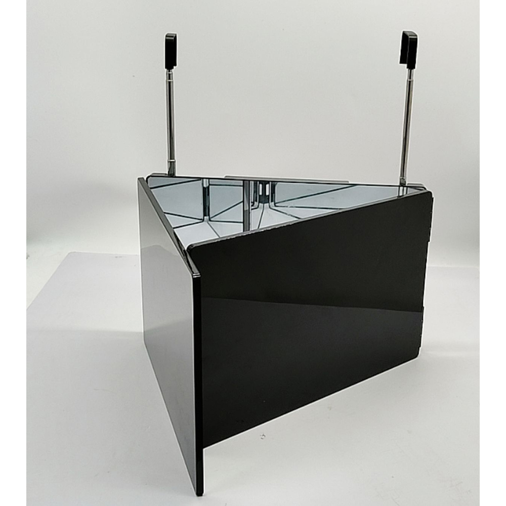 Avilo 3-Way Foldable Over Door Mirror Panel Image 5