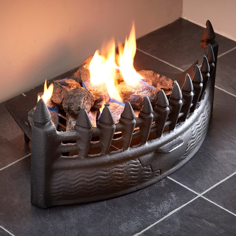 Inglenook Fireside Fireplace Fire Front Image 2