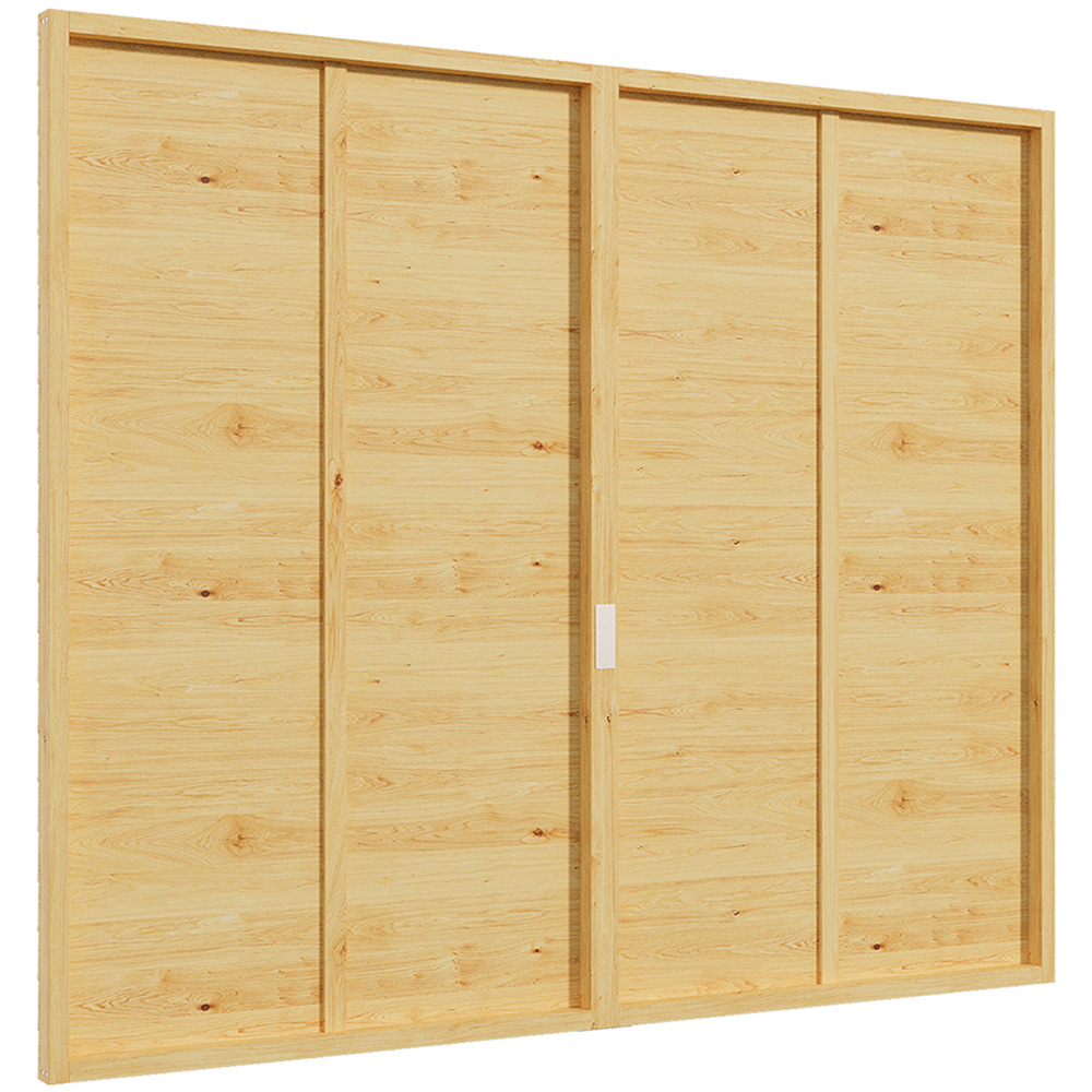 Living and Home Wooden Fence Panel 150 x 180cm Image 3