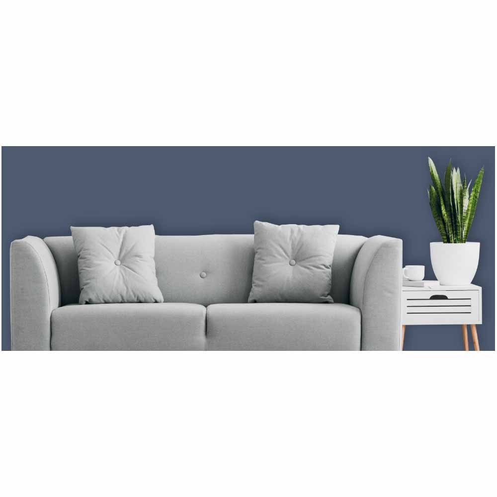 Wilko Quick One Coat Intense Blueberry Matt Emulsion Paint 2.5L Wilko