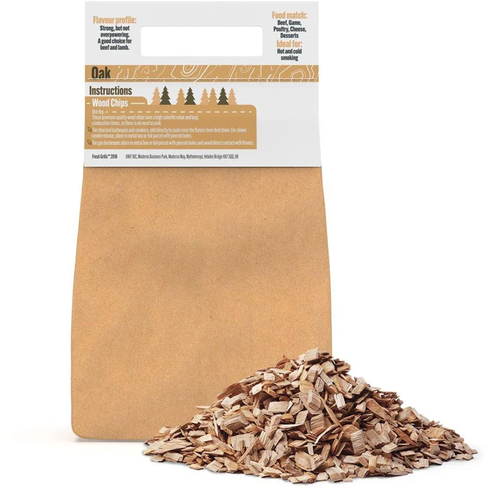 MonsterShop Oak Wood Chips 2.8kg Image 2