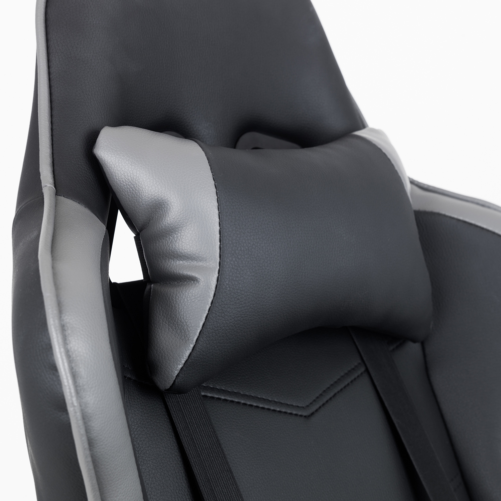 Julian Bowen Comet Black and Grey Gaming Chair Image 4