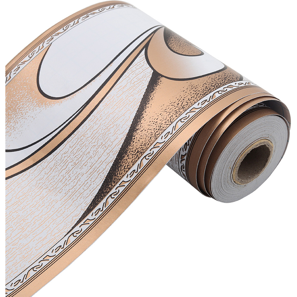 Living and Home Multicolour PVC Self Adhesive Wallpaper Border 10m Image 5