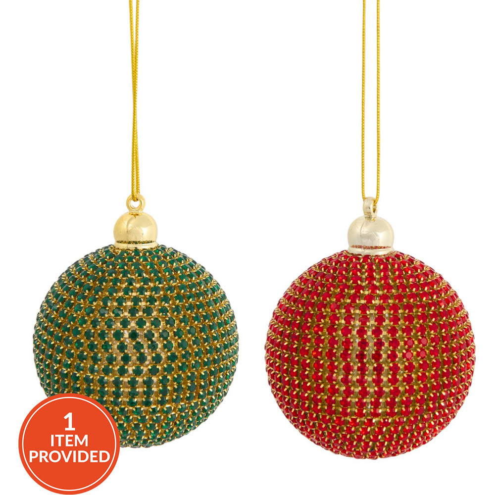 Traditional Crystal Bauble Image 1