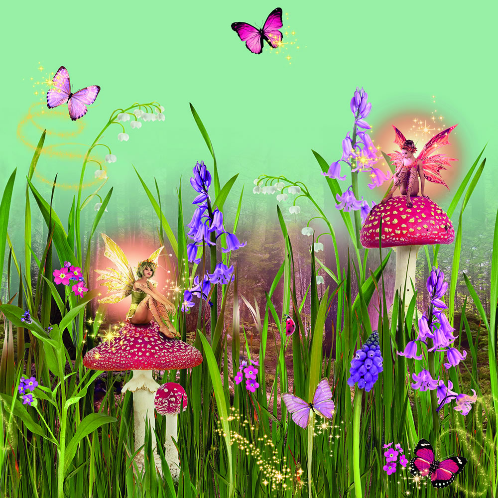 Arthouse Decorative Frieze Magic Garden Kids Wallpaper Image 1