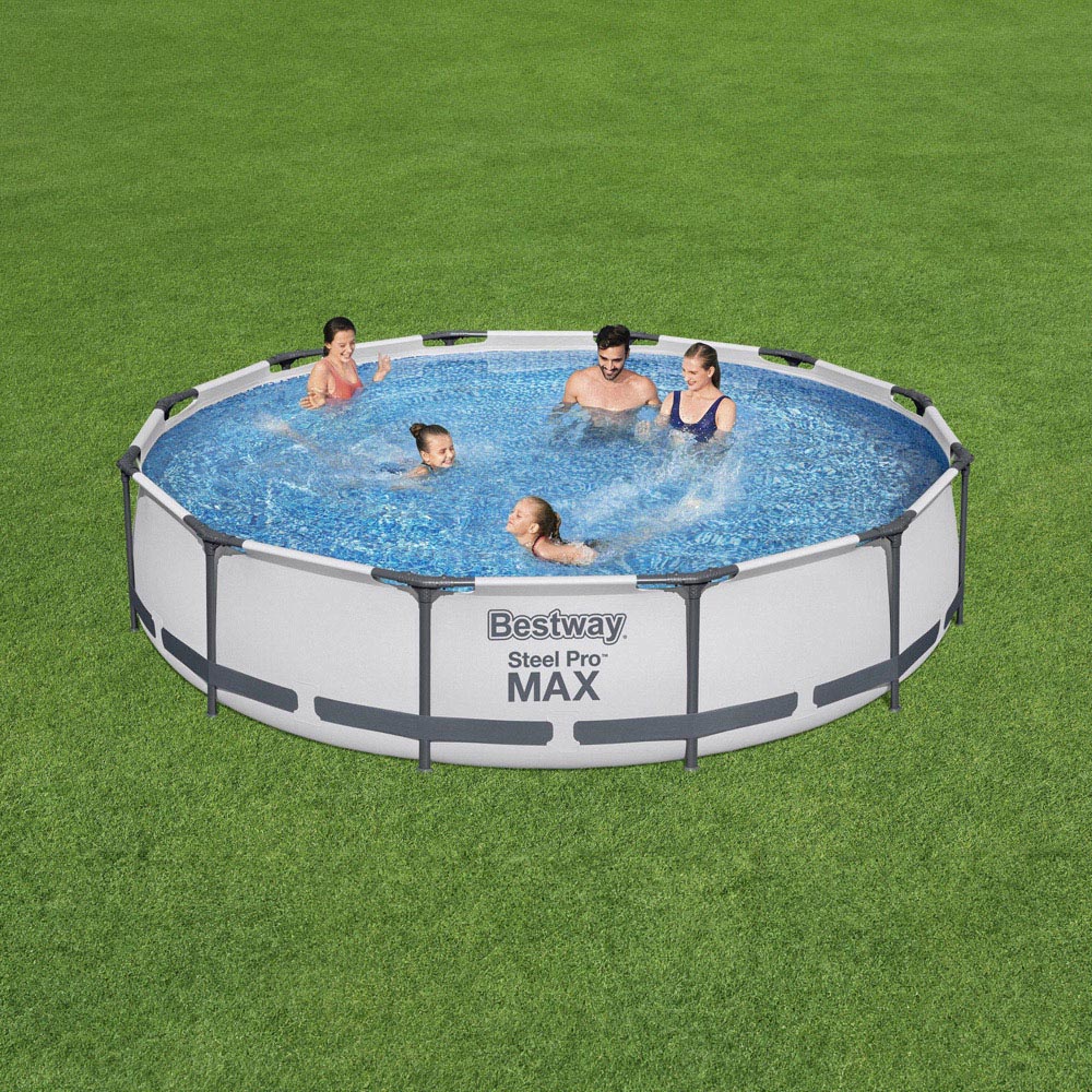 Bestway Steel Pro Max Frame Paddling Pool 12ft x 30 inch Image 2