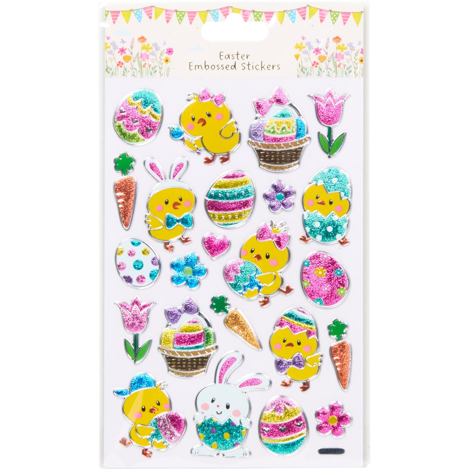 Easter Embossed Stickers Image 2