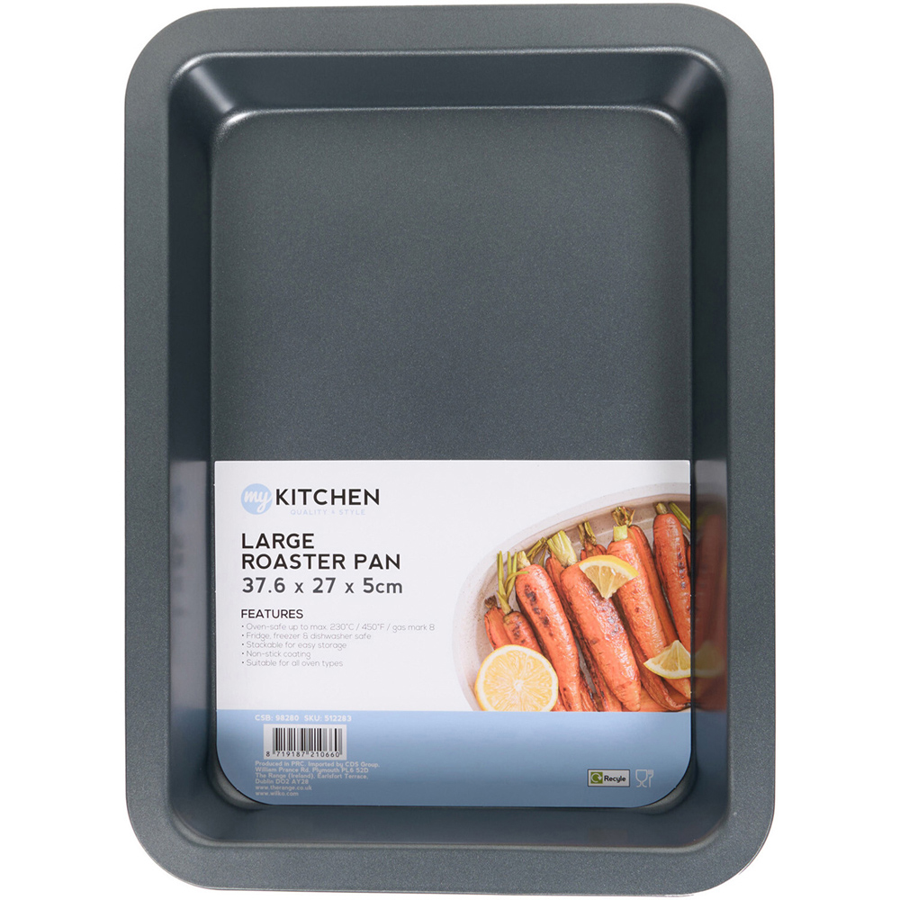 My Kitchen Roaster Pan Dark Grey Large Image 2
