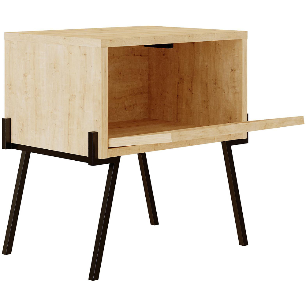 Naive Oak Bedside Table Image 3