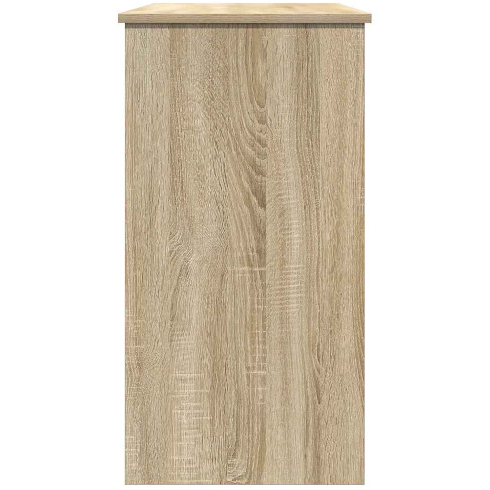 vidaXL Single Drawer Computer Desk Sonoma Oak Image 5