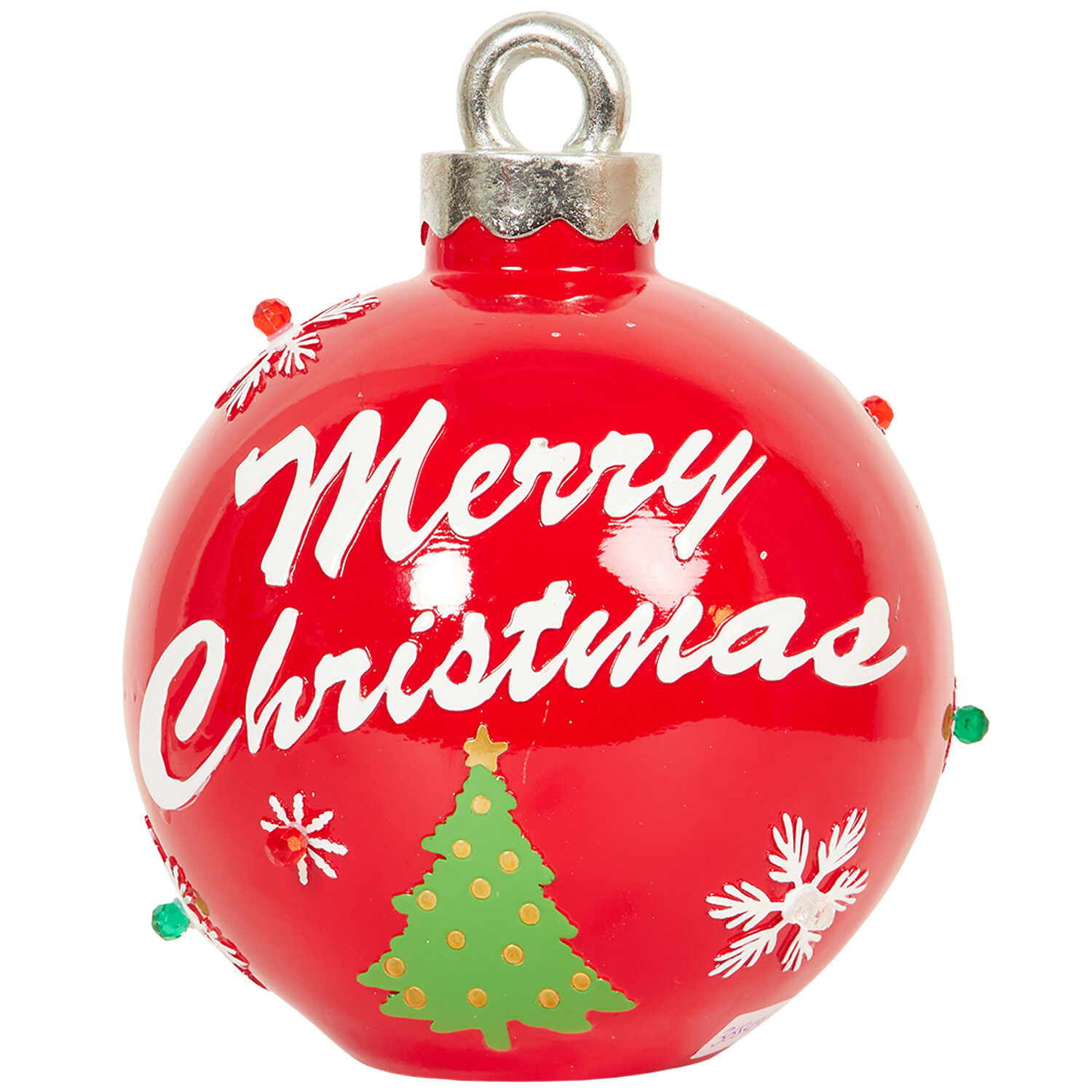 Merry Christmas Tree LED Bauble Image 2