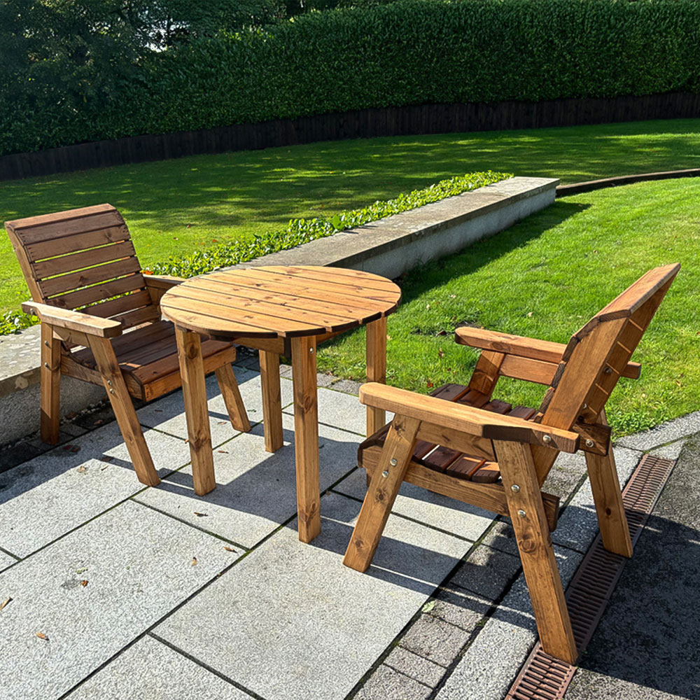 Charles Taylor Thatcham 2 Seater Garden Dining Set Image 3