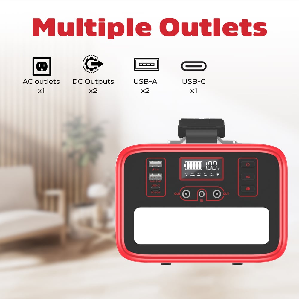 Energizer Black Power Station 240Wh Image 2