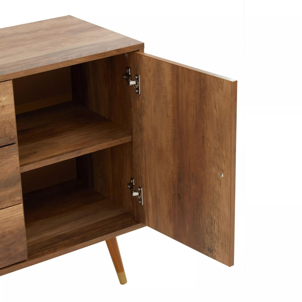 Premier Housewares Frida 2 Door 3 Drawer Sideboard Image 8