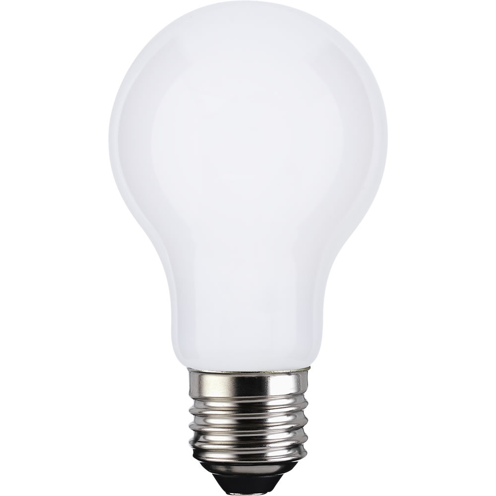 Wilko 1 pack Screw E27/ES LED 7W Soft Tone White  Filament Light Bulb Image 1