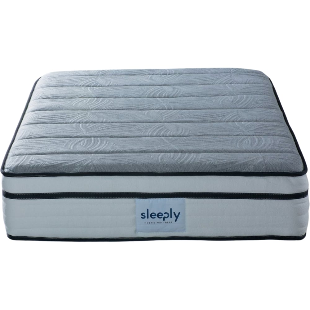Simply King Size 2000 Spring Pocket 3 Layer Foam Hybrid Mattress Image 3
