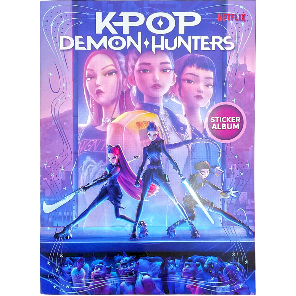 KPop Demon Hunters Sticker Album Image 1
